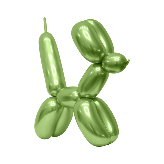 Groene Modelleerballonnen 100st