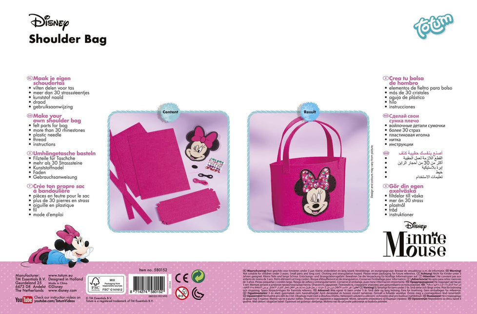 Minnie Mouse Tas Maken Set