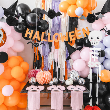 Halloween Helium Ballon Doodshoofd Leeg 45cm