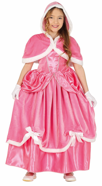 Prinsessenjurk Kind Roze Lang