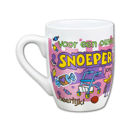 Mok Ouwe Snoeper 12cm