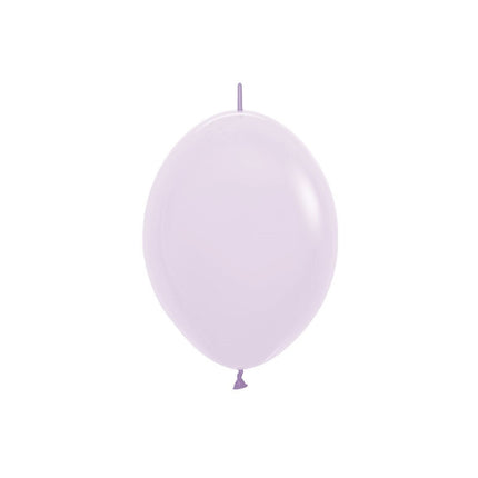 Ballonnen Pastel Matte Lilac 15cm 50st