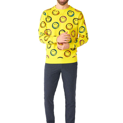 Smiley Smudge Trui Heren OppoSuits