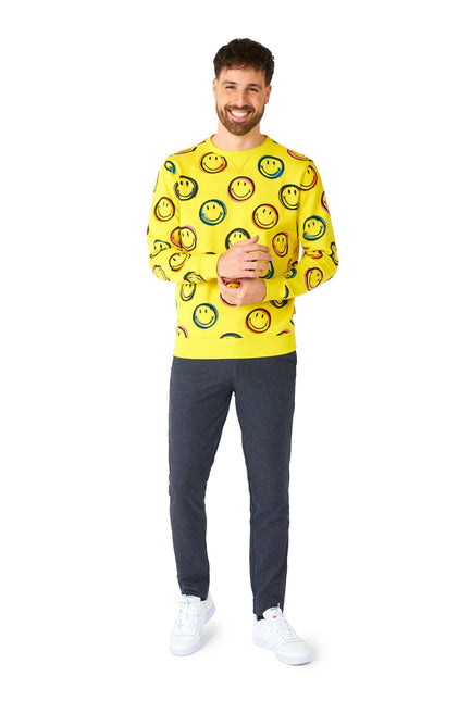 Smiley Smudge Trui Heren OppoSuits