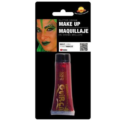 Rode Schmink Glitter 20ml