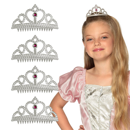 Prinsessen Haarband 4st