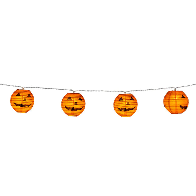 Lichtslinger LED Halloween Pompoenen 1,85m