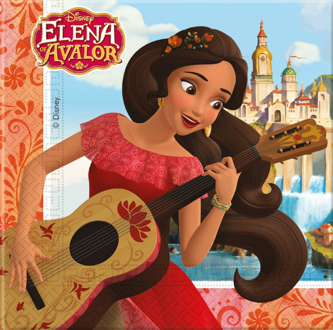 Elena Van Avalor Servetten 33cm 20st