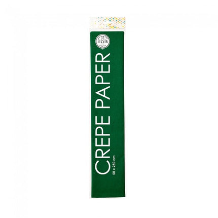 Crepe Papier Kerst Groen 50cm 2,5m