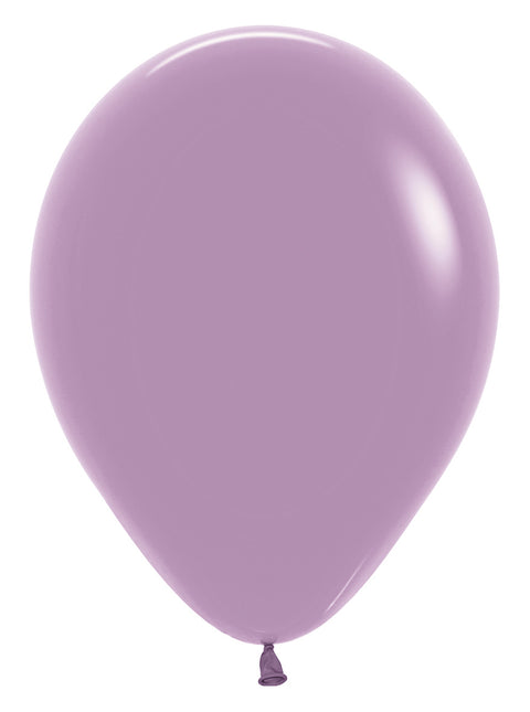 Ballonnen Pastel Dusk Lavender 30cm 12st