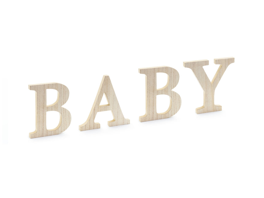 Houten Letters Baby