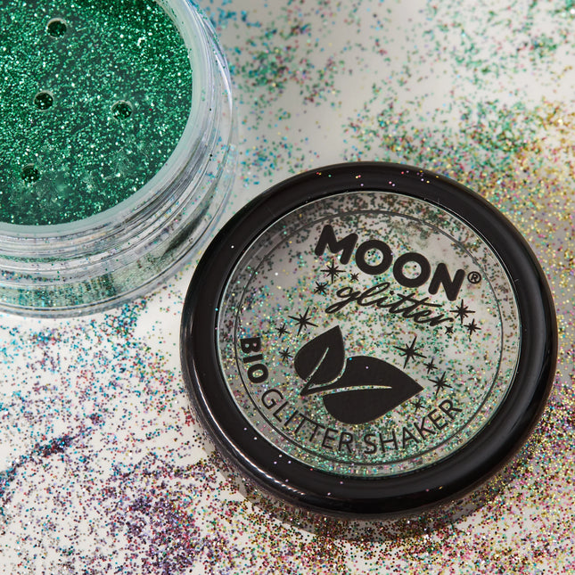 Moon Glitter Bio Glitter Shakers Green 5g