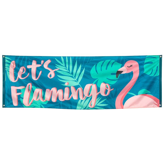 Hawaii Vlag Flamingo 2,2m