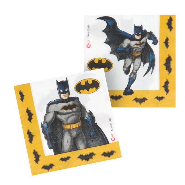 Batman Servetten 33cm 20st