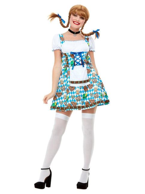 Dirndl Jurk Oktoberfest Pretzels