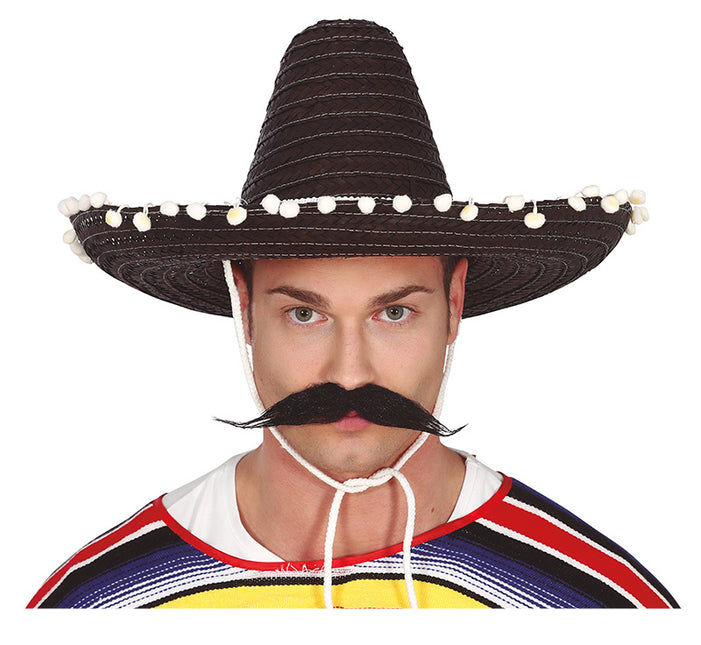 Sombrero Zwart 45cm