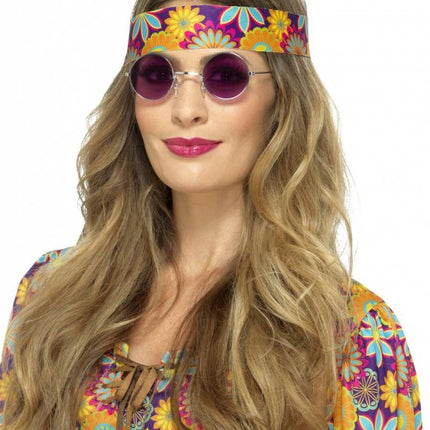 Hippie Bril Paars