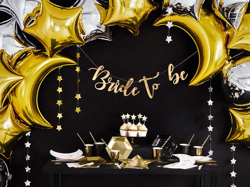 Bruiloft Slinger Bride To Be Goud 80cm