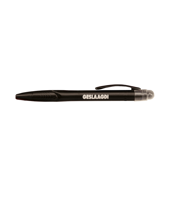 Light Up Pen Geslaagd 15cm