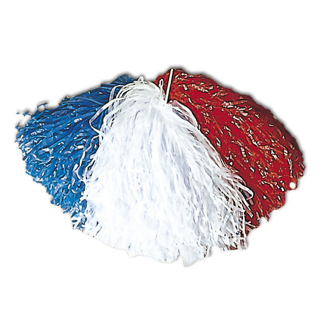 Cheerleader Pompom Rood Wit Blauw