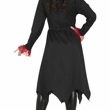 Gothic Halloween Kostuum Dames Rood