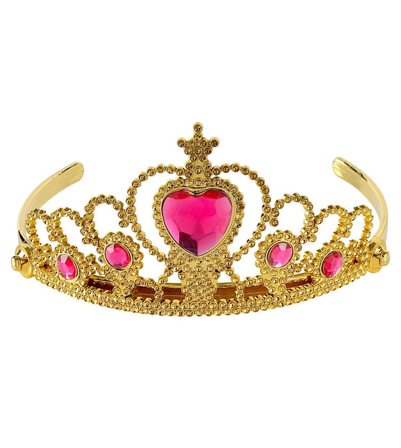 Goud Roze Tiara