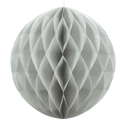 Honeycomb Bal Lichtgrijs 40cm