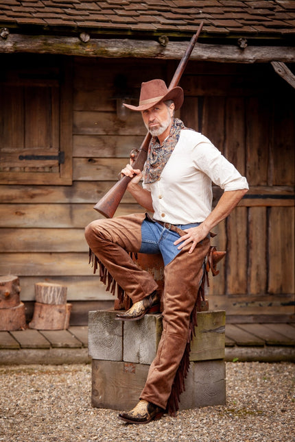 Cowboy Broek Bruin Heren