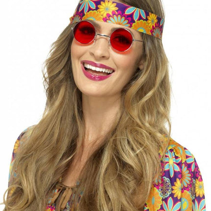 Hippie Bril Rood