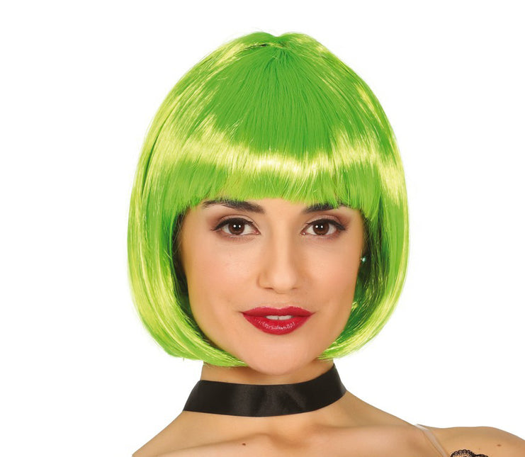 Neon Groene Bob