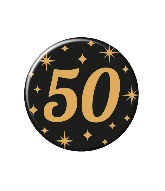 50 Jaar Button