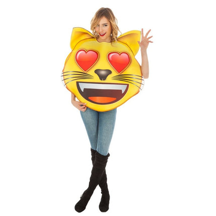 Kostuum Emoji Kat Hart