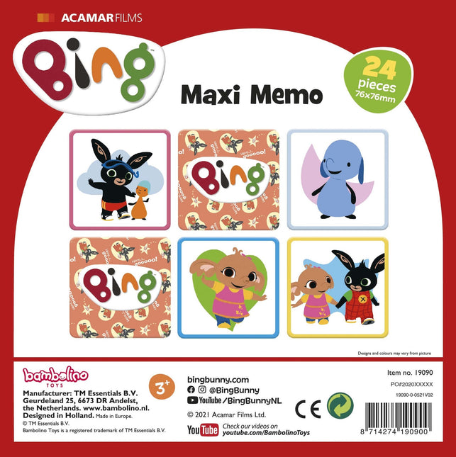 Bing Maxi Memo 36st