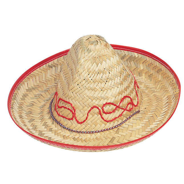 Sombrero Kind Rood 32cm