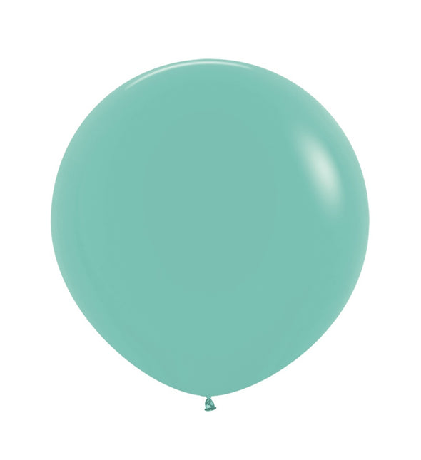 Ballonnen Aquamarina 61cm 10st