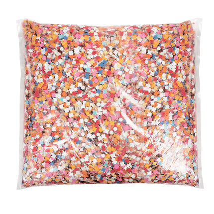 Gekleurde Confetti Zak 1kg