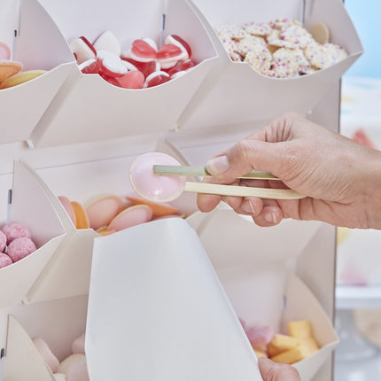 Witte Tafeldecoratie Traktatie Standaard