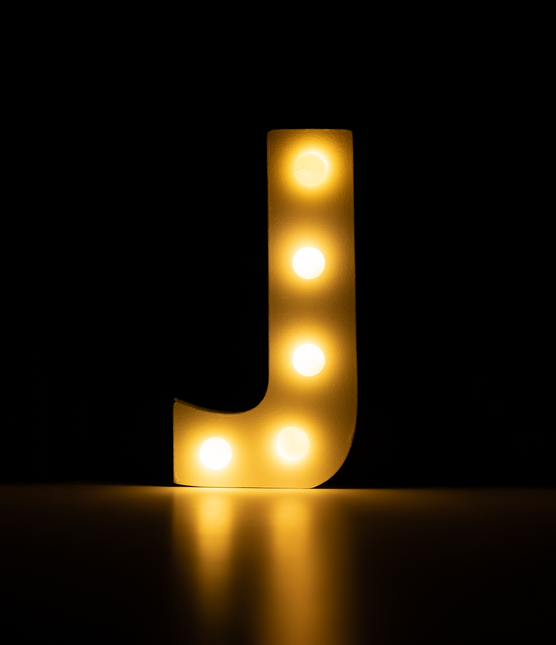 J Licht Letter 16,5cm