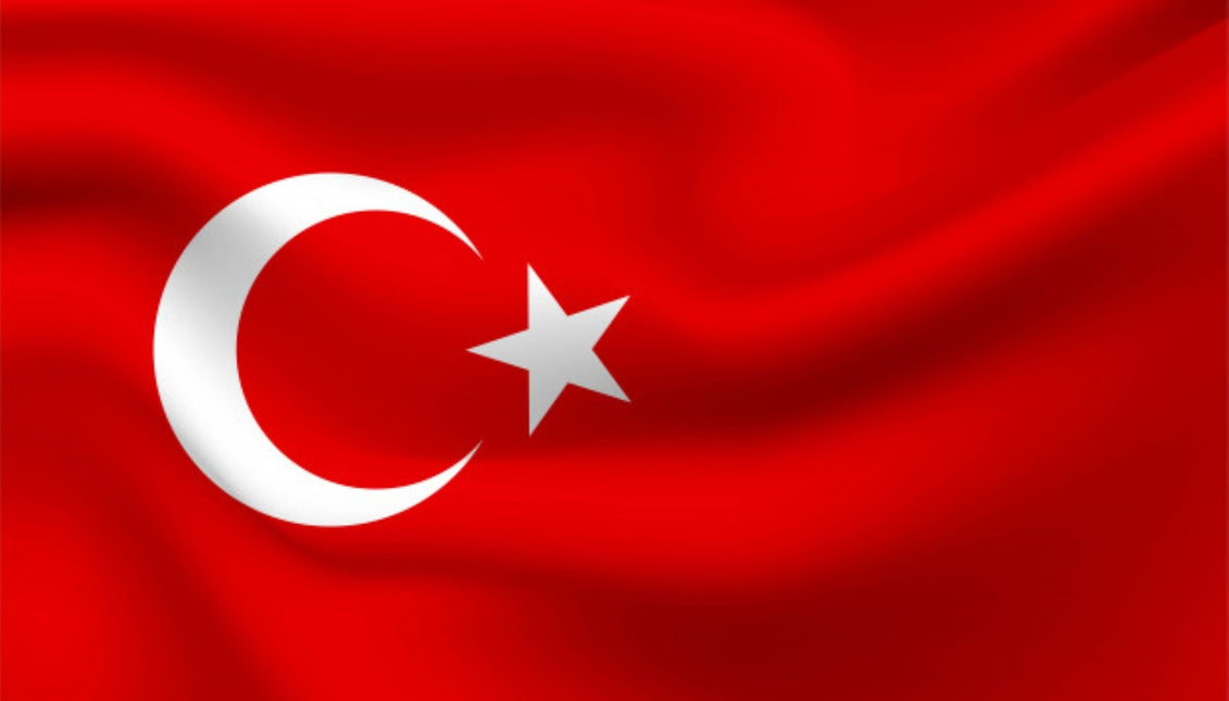 Vlag Turkije 150cm