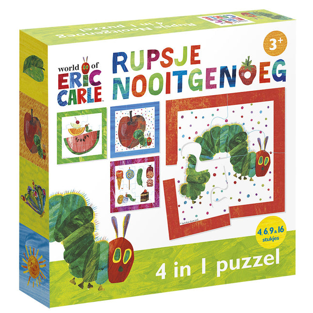 Rupsje Nooitgenoeg 4- In 1 Puzzel