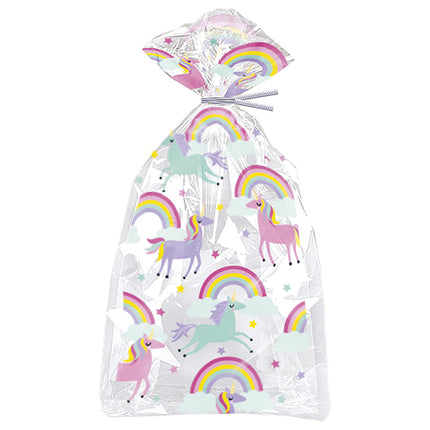 Unicorn Uitdeelzakjes Regenboog 20st