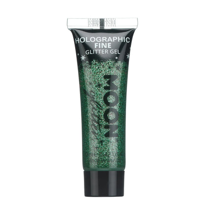 Moon Glitter Holographic Fine Glitter Gel Green 12ml