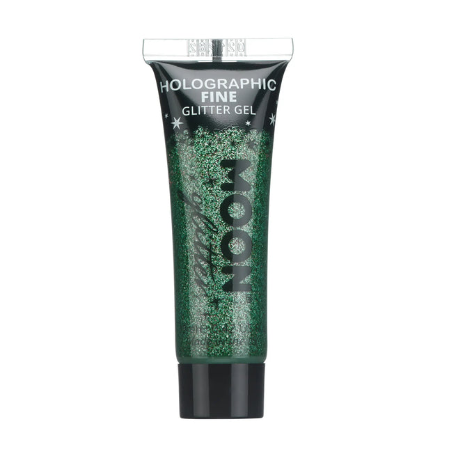 Moon Glitter Holographic Fine Glitter Gel Green 12ml