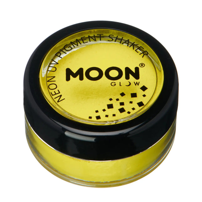 Moon Glow Neon UV Pigment Shakers Intense Yellow 5g