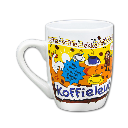 Mok Koffieleut 12cm