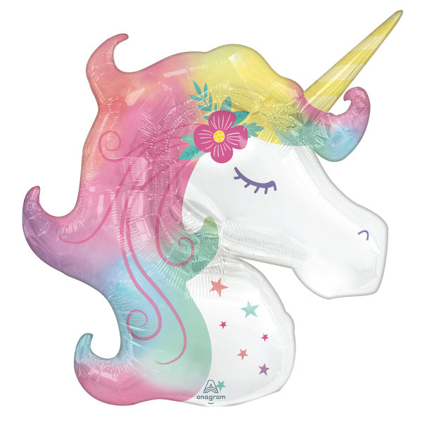 Helium Ballon Unicorn Leeg 73cm