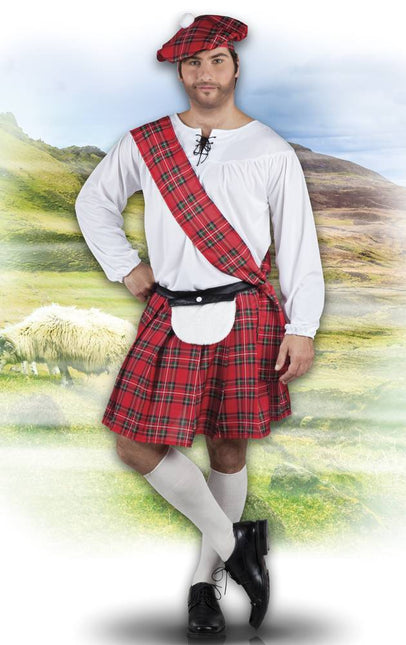 Schotse Kilt Kostuum