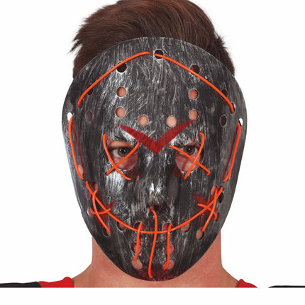 Halloween Masker Hockey Met Licht