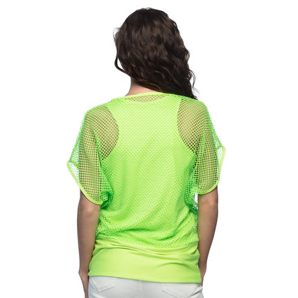 Visnet Shirt Groen Dames M/L