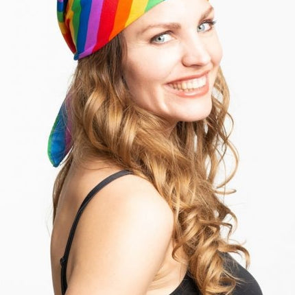 Bandana Regenboog 55cm